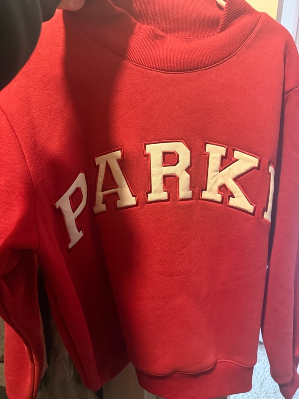 New Parke Crimson Crewneck- Sm/med - Picture 4 of 4